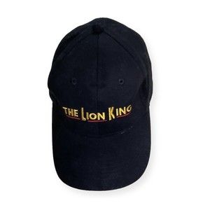 Disney The Lion King The Broadway Musical VIP Black Adjustable Baseball Hat Cap